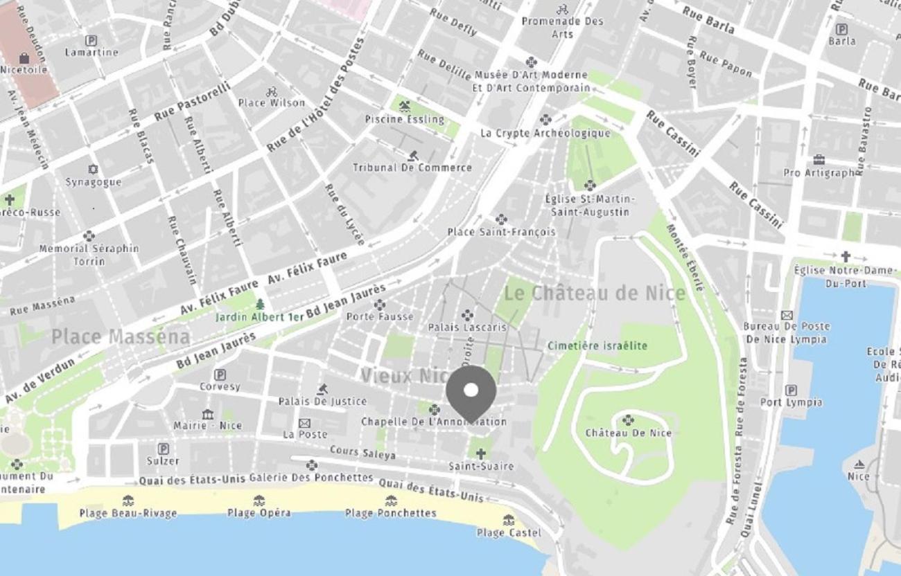 Aparthotel Riviera - Sea View - Amazing Large 3 Bedrooms With Sea View Ac - Old Town- Promenade Des Anglais Ницца Экстерьер фото